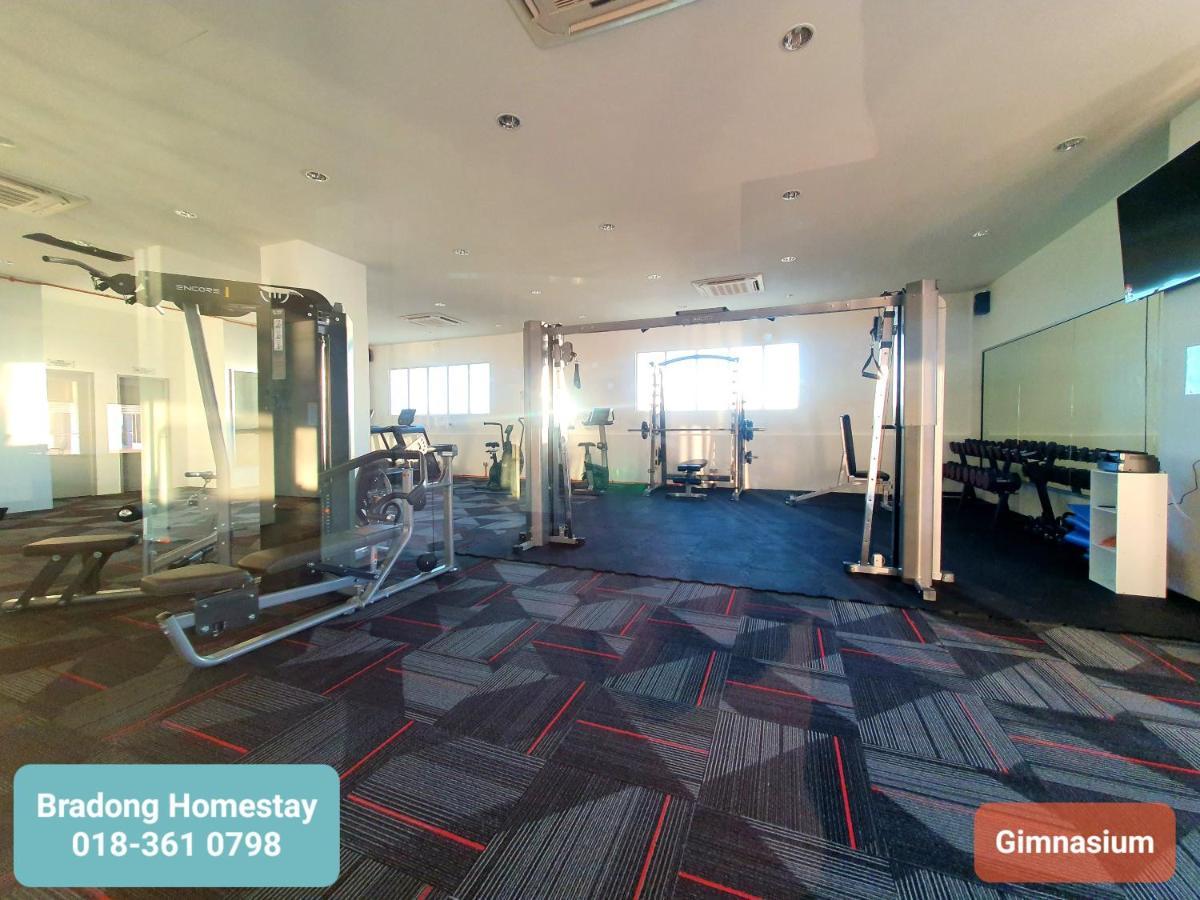 Bradong Homestay - Musllm Only, 3 Queen Bedrooms, Seaview, Infinity Pool, Gym, Near Drawbridge & Ktcc Mall Kuala Terengganu Kültér fotó