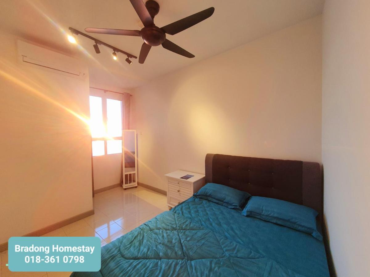 Bradong Homestay - Musllm Only, 3 Queen Bedrooms, Seaview, Infinity Pool, Gym, Near Drawbridge & Ktcc Mall Kuala Terengganu Kültér fotó
